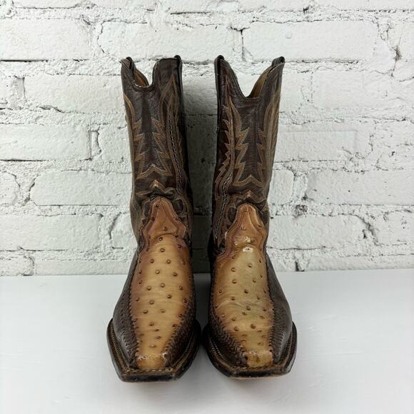 Jar Quill Ostrich Boots - Picture 2 of 10